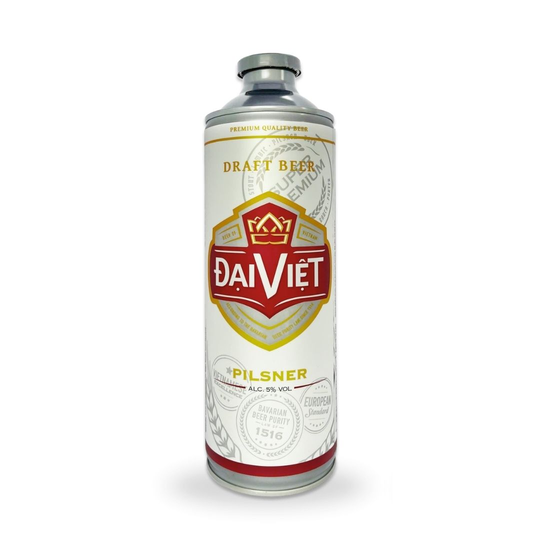 bia tuoi dai viet pilsner keg 1l